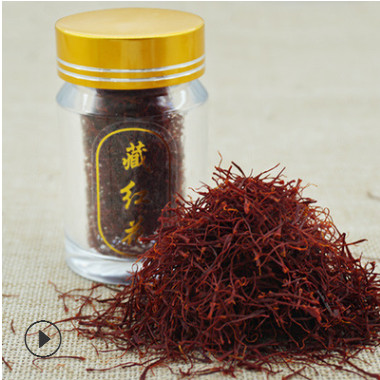 藏红花全红长丝伊朗西红花无黄根圆花 扁花图3