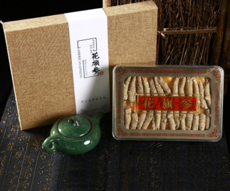 批发进口花旗参美国西洋参段西洋参片礼盒包装盒可切片打粉图1