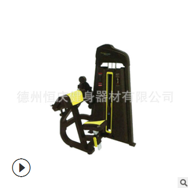恒庆二头肌三头肌一体机训练器 健身器材运动力量 商用大型健身房图1