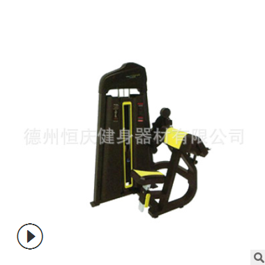 恒庆二头肌三头肌一体机训练器 健身器材运动力量 商用大型健身房图2