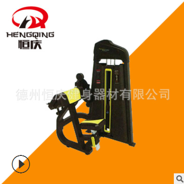 恒庆二头肌三头肌一体机训练器 健身器材运动力量 商用大型健身房图3
