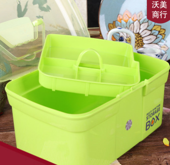 多功能家庭桑拿推磨收纳箱 迷你小型家宜放置小型物品箱 厂家直销图2
