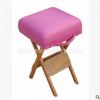热销供应 实木MST010美容技师凳 时尚折叠美容凳可定制
