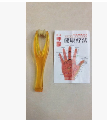 厂家批发手指按摩器 瘦手指弹力滚轮 手关节迷你按摩棒按摩刷