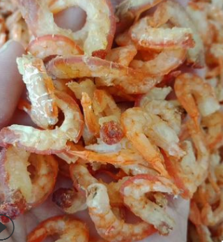 纯手工野生大海虾米，柴火烤虾米烘干的虾米味甜可口海米虾米图1