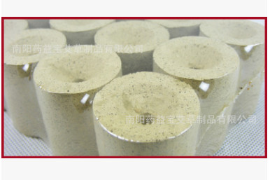 熏蒸床专用艾柱 电动艾灸床 艾绒柱批发 20：1 （33*40mm）图2