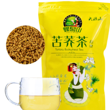 凉山苦荞茶500g 荞麦茶苦芥茶叶袋装散装批发包邮OEM代工一件代发图2