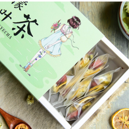 【现货】柠檬荷叶茶支持代加工oem一件代发图1