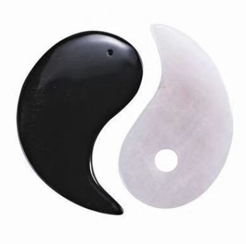 不锈钢刮痧板，铜刮痧板，玉石刮痧板，牛角刮痧板，玉石刮痧板图2