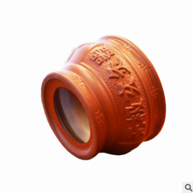 正品专利无极玄灸器紫砂陶土艾灸罐悬灸温灸器艾灸仪艾灸盒玄灸罐图2