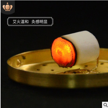 金艾柱艾条批发五年陈艾粒 温灸柱 随身灸天然野艾灸柱生艾叶家用图2