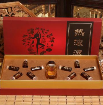美容院养生套盒热滚滚舒缓精华液关节刮痧痛滚滚舒活液按摩姜油图1