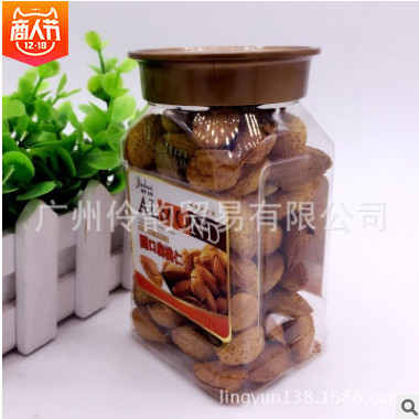 批发 台湾 进口 金辉 开口扁桃仁160g 28罐一箱图3