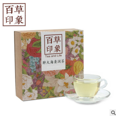 胖大海茶组合花茶菊花金银花甘草茶原叶袋泡茶OEM图3