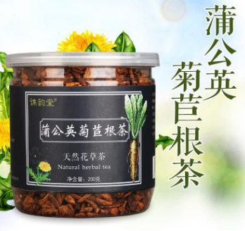 谯韵堂 菊苣根蒲公英根茶200g 玉兰根茶苦苣兰菊根茶养生茶菊苣茶