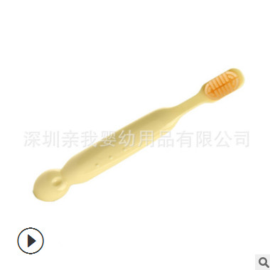 专为宝宝设计硅胶牙刷 万刷毛 家庭日用 孕妇月子成人软毛牙刷图3