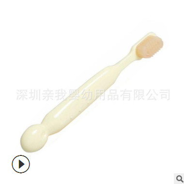 专为宝宝设计硅胶牙刷 万刷毛 家庭日用 孕妇月子成人软毛牙刷图2