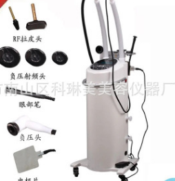 电波拉皮仪 RF射频仪紧肤祛皱抗衰负压拔罐养生排毒美容仪器图1