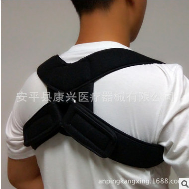 成人儿童锁骨肩胛骨固定带矫正 姿势背部固定拉力牵引 锁骨带图2