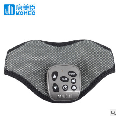 康美臣智能无线颈椎加热震动按摩器 可调缓解疲劳电热护颈按摩器图1