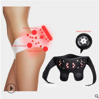 腰痛保健仪红外热敷翘臀按摩器跨境货Infrared heat Hip Massager