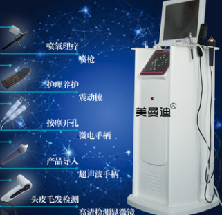 头皮理疗仪器生发养发头皮检测仪头皮SPA理疗美容美发仪器育发仪图1