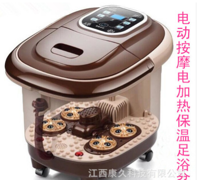 电动按摩电加热泡脚桶足浴盆豪华足浴桶足疗盆图1
