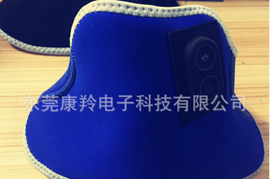批发振动按摩电热艾灸护颈 发热颈椎夏季病颈托热敷电热护颈图1
