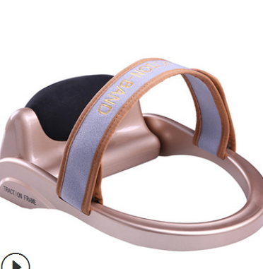 手动颈椎牵引器 便捷式家用颈部护理按摩枕脖子舒缓按摩器 颈椎宝