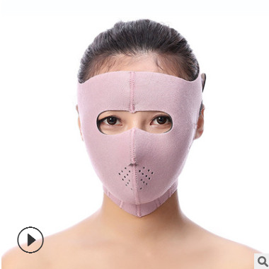 男女瘦脸神器 强效瘦脸绷带小V脸面罩脸部按摩器滚轮瘦双下巴日本图2