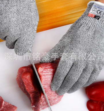 厂家直销厨房用具杀鱼切菜 食品级五级防护防割伤手套 亚马逊热销