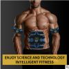 腹肌贴健身器新款充电显示款腹肌训练器智能健腹贴健身仪EMS健身
