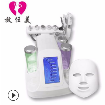 八合一8小气泡美容仪器清洁水氧仪导广州美容仪批发毛孔清洁仪图2