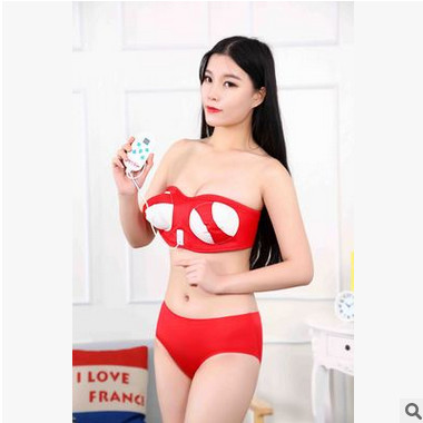 胸部按摩仪 家用电动仪 乳房按摩仪器 加热聚拢胸部乳房