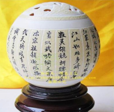 创意 家居工艺品 鸵鸟蛋雕鸵鸟蛋工艺品景泰蓝系列批发做工精细图2