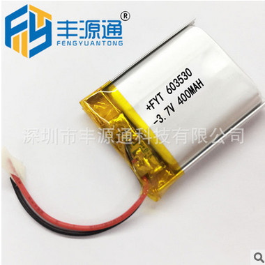 聚合物锂电池602530-400mah头戴式耳机电池 602429-390mah锂电池图3
