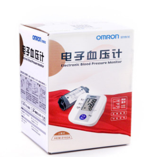 欧姆龙电子血压计HEM-8102K上臂式全自动家用血压测量仪器8102K