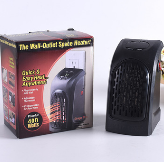 handy heater 迷你取暖器 插座式暖风机 足400W 外壳防阻燃图1