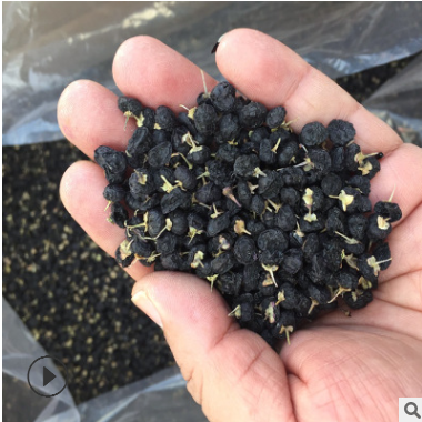 青海黑枸杞散装批发 柴达木诺木洪特产野生6-8mm大果黑枸杞250g袋图3
