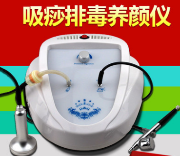 美容院高压补水注氧仪器家用去黑头吸痧刮痧仪滑脂减丨肥排毒嫩肤图2