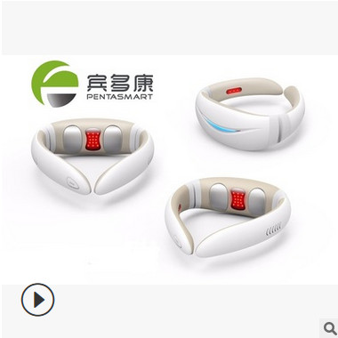 颈椎按摩仪电磁电击颈椎理疗仪多功能颈椎按摩器图2