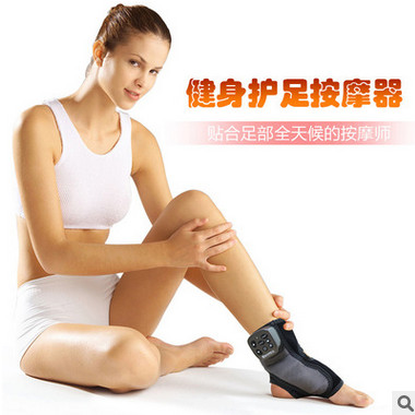 电发热敷护踝脚底按摩器无线震动足底按摩仪多功能脚部理疗足疗机图2
