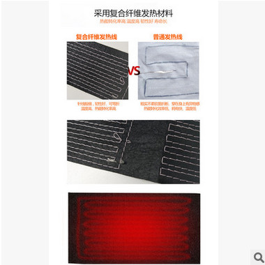 远红外复合纤维发热丝发热衣服马甲暖宫腰带发热片耐折防水加热丝图1
