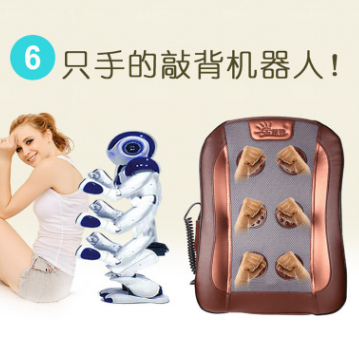金太阳共享自动敲背捶背按摩靠垫腰部背部腰椎捶打电动按摩器敲打图2