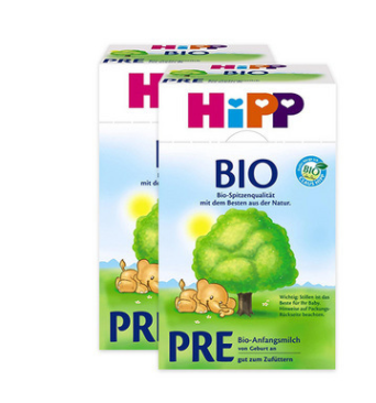 喜宝Hipp有机奶粉PRE段600g 0-3个月婴儿奶粉 口感清淡不上火图3