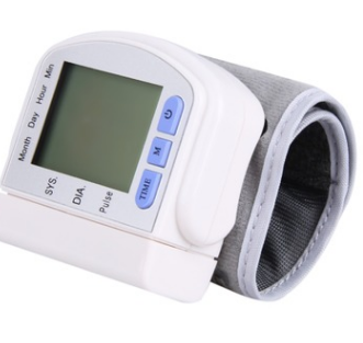 外贸爆款家用腕式电子血压计 中性包装出口英文CK102S家用血压仪