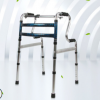 铝合金老人助行器助步器可折叠残疾人助行器四脚拐杖老年助力器