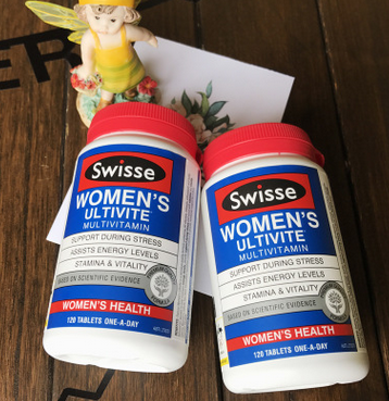 澳洲进口Swisse 女士复合维生素120粒 女性专用综合活力营养素