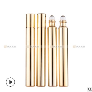 【免费拿样】5ml 10ml 15ml 精油香水滚珠瓶 走珠瓶 化妆品电镀瓶图3