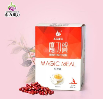 供应 经济装魔芋膳食纤维代餐粉奶昔果蔬纤维营养超饱腹低卡低热25g*7图2